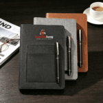 Customizable A5 PU Leather Hardcover Notebook