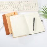 Custom PU Leather A5 Strap Notebook - Image 6