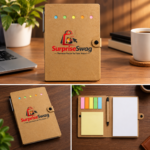 Large Snap Notebook With Desk Essentials - Image 3