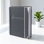 Custom Logo Hardcover Spiral Budget Planner Journal Gift