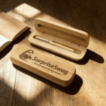 Customized Wood Ballpoint Pen Gift Set With Box