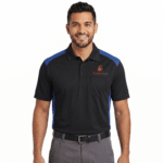 Men’s High-Visibility Two-Tone Polo Shirt  Short Sleeve