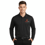 Men's Long-Sleeve Performance Polo Shirt Classic Fit