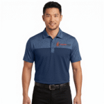 Men’s Two-Tone Performance Polo Shirt Short Sleeve