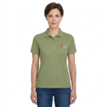 Women’s Classic Polo Shirt Short Sleeve Casual Fit - Image 2