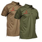 Men’s Custom Polyester Short-Sleeve Polo Shirt with Logo