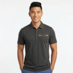Men's Classic Short-Sleeve Polo Shirt Premium Fit - Image 4