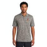 Men's Textured Performance Polo Shirt Short Sleeve - Image 4