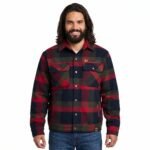 Classic Fit Snap-Down Heavy Shirt Jacket for Men - Image 3