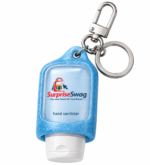Custom Logo Glitter Silicone Keychain Sleeve Holder Bottle - Image 2