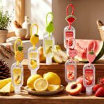 Custom Logo Fruit Scented 1oz Keychain Hand Sanitizer Gift - Image 3