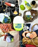 Custom Logo 35ml Hand Sanitizer Spray Keychain Gift Mist - Image 5