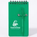 Custom Logo Spiral Jotter & Pen Promotional Notepad Set - Image 4