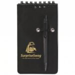 Custom Logo Spiral Jotter & Pen Promotional Notepad Set - Image 6