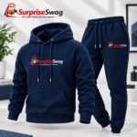 Men’s Two-Piece Hooded Sweatshirt & Sports Pants Set - Image 3