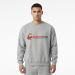 Men's Classic Crewneck Sweatshirt Relaxed Casual Fit - Image 2