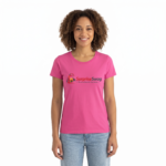 Women's Classic Fitted Crewneck T-Shirt Short Sleeve