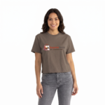 Women's Modern Crewneck T-Shirt Relaxed Short-Sleeve Fit - Image 2