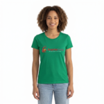 Women's Classic Fitted Crewneck T-Shirt Short Sleeve - Image 2