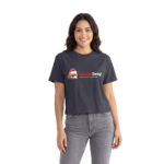 Women's Modern Crewneck T-Shirt Relaxed Short-Sleeve Fit