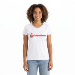Women's Classic Fitted Crewneck T-Shirt Short Sleeve - Image 7