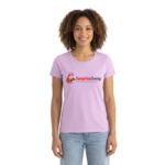 Women's Classic Fitted Crewneck T-Shirt Short Sleeve - Image 6