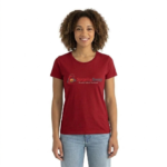 Women's Classic Fitted Crewneck T-Shirt Short Sleeve - Image 5