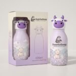 Custom Logo Bunny Water Bottle 420ml Promotional Kids Gift - Image 4