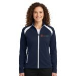 Women's Athletic Tricot Track Jacket With Custom Logo - Image 2