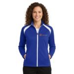 Women's Athletic Tricot Track Jacket With Custom Logo - Image 3