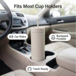 Leak-Proof 450ml Double Wall Vacuum Stainless Steel Tumbler - Image 4