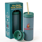 Leak-Proof 450ml Double Wall Vacuum Stainless Steel Tumbler - Image 3