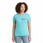 Cloud Soft Slim Crew Tee With Custom Logo - Image 5