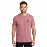 Men's Athleisure Everyday Plain Tee With Custom Logo - Image 5