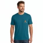 Corporate Swag Men's Heathered Crewneck Tee With Custom Logo - Image 5