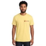 Coastal Fog Soft-Spun Standard Tee With Custom Logo