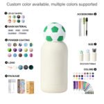 Sports Shape Lid Stainless Steel Vacuum Water Bottle - Image 5