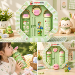 Eco-Friendly 14oz Custom Kids Stainless Steel Water Bottle - Image 4