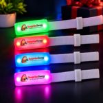 Custom Logo LED Music Wristband Promotional Event Gift