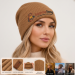 Wholesale Custom Logo Slouchy Beanie Hat - Image 4