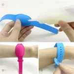 Silicone Wristband Hand Sanitizer Dispenser Bracelet - Image 5