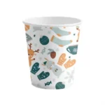Christmas-Themed Paper Cups with Festive Designs - Image 6