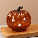 Halloween Pumpkin Borosilicate Glass Beer & Wine Mug - Image 2