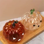 Halloween Pumpkin Borosilicate Glass Beer & Wine Mug - Image 5