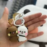 Bubu Dudu Magnetic Hugging Panda Keychain