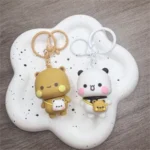 Bubu Dudu Magnetic Hugging Panda Keychain - Image 4