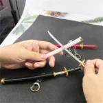 Mini Samurai Sword Anime Keychain