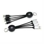 3-in-1 Keychain Charger with USB Cable - Image 4