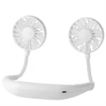 LED Hands-Free Double-Head Neck Fan - Image 3