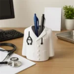 Custom Doctor Coat Pen Holder Desk Organizer